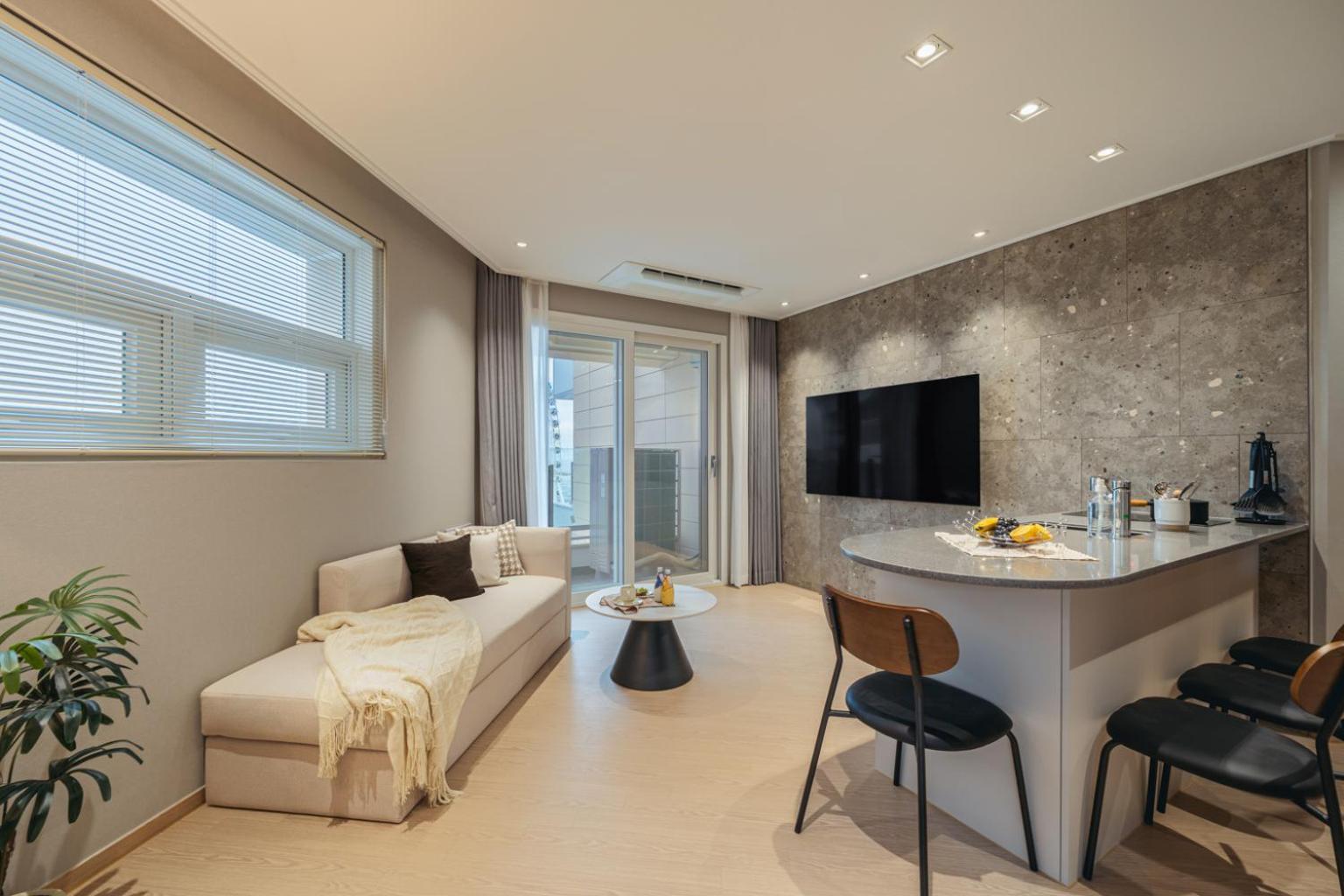 Le Collective Sokcho Beach Apartment Bagian luar foto