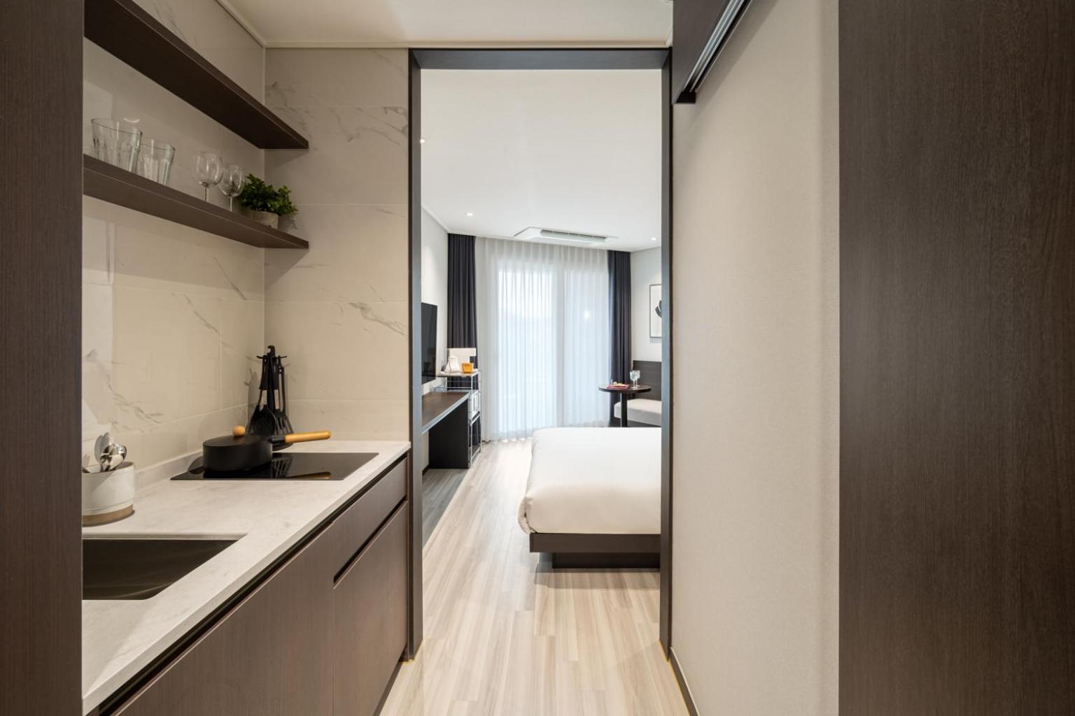 Le Collective Sokcho Beach Apartment Bagian luar foto